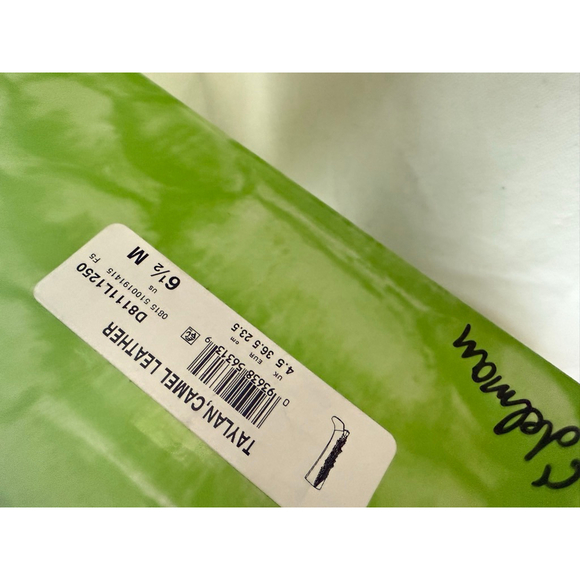 NWT Women’s Sam Edelman Tall Leather Fringe Boots Camel size 6.5 Taylan - Picture 12 of 15